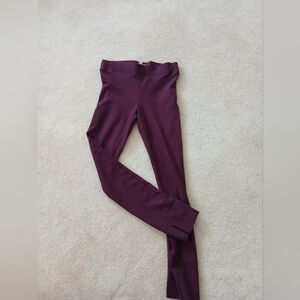 eci New York Burgundy Leggings High Rise. SizeS .   Fl